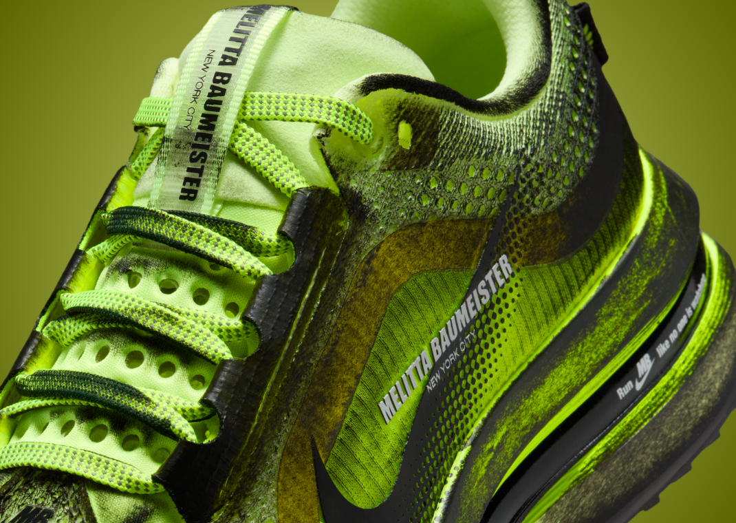 Melitta Baumeister x Nike Pegasus Premium Volt - Detail