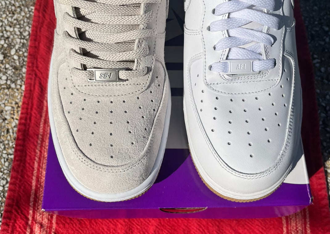 Nike SB Air Force 1 vs. Nike Air Force 1