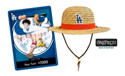 The Dodgers are Giving Away a One Piece Trading Card and Luffy’s Hat