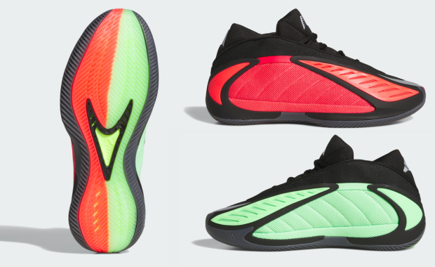 Ho Ho Hoops: adidas Gives Anthony Edwards' AE 2 a Red and Green