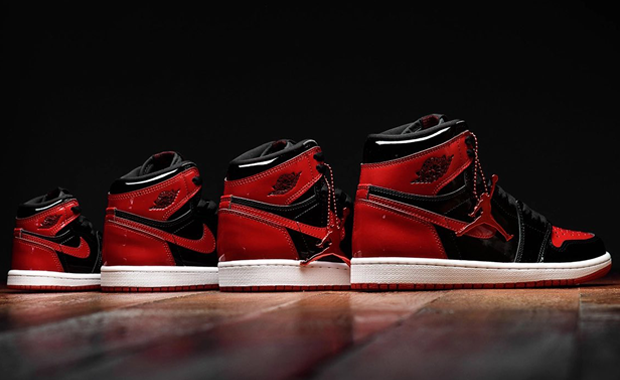 Air Jordan 1 High Patent Bred Restocking On SNKRS