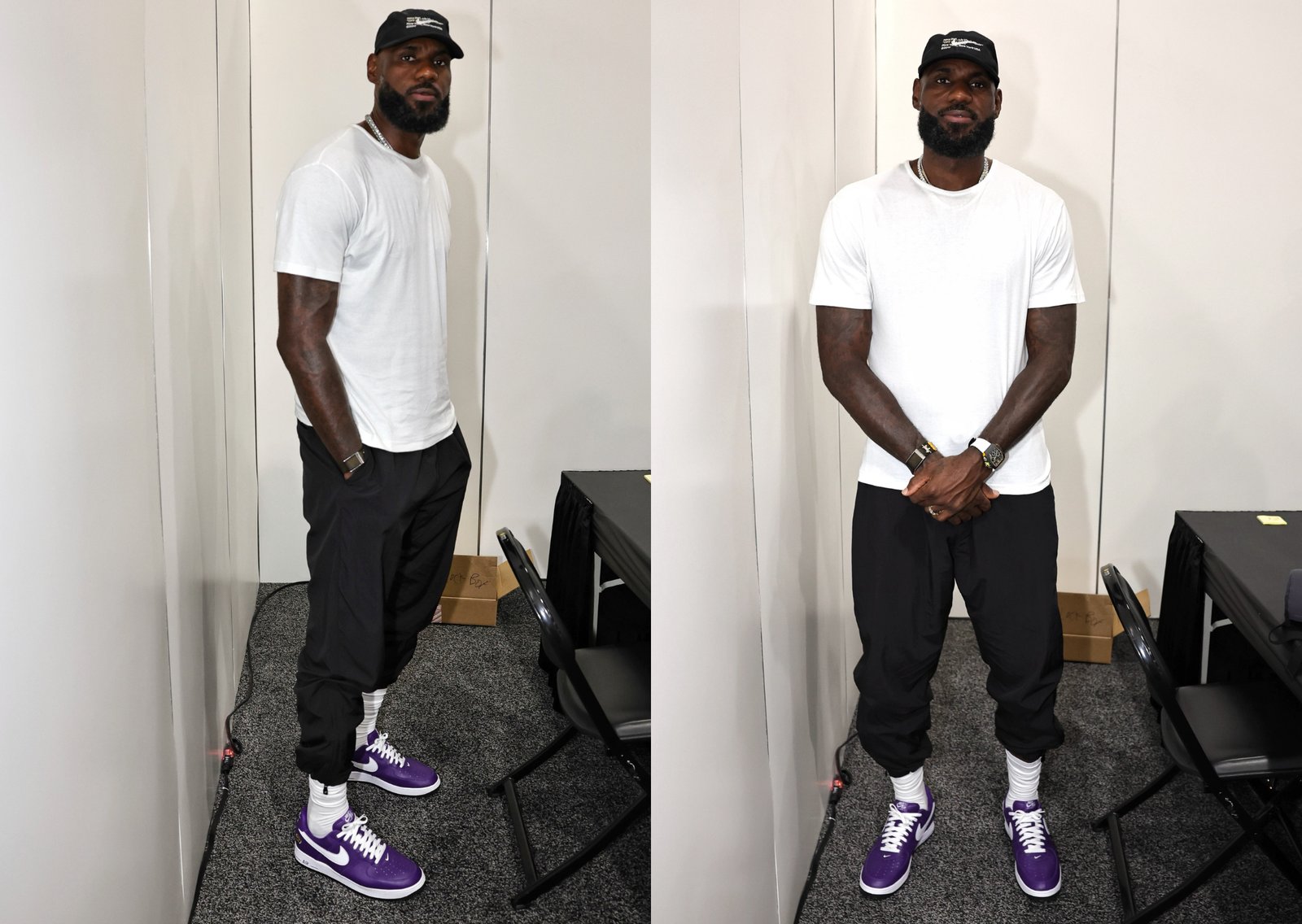 Victor Victor x Nike Air Force 1 Low '01 Purple