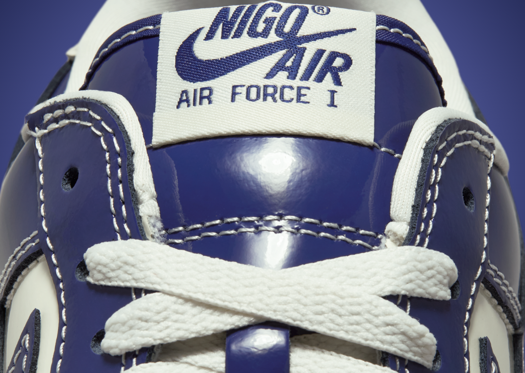 NIGO x Nike Air Force 1 Low ‘01 Last Orgy 2 Tongue Tag