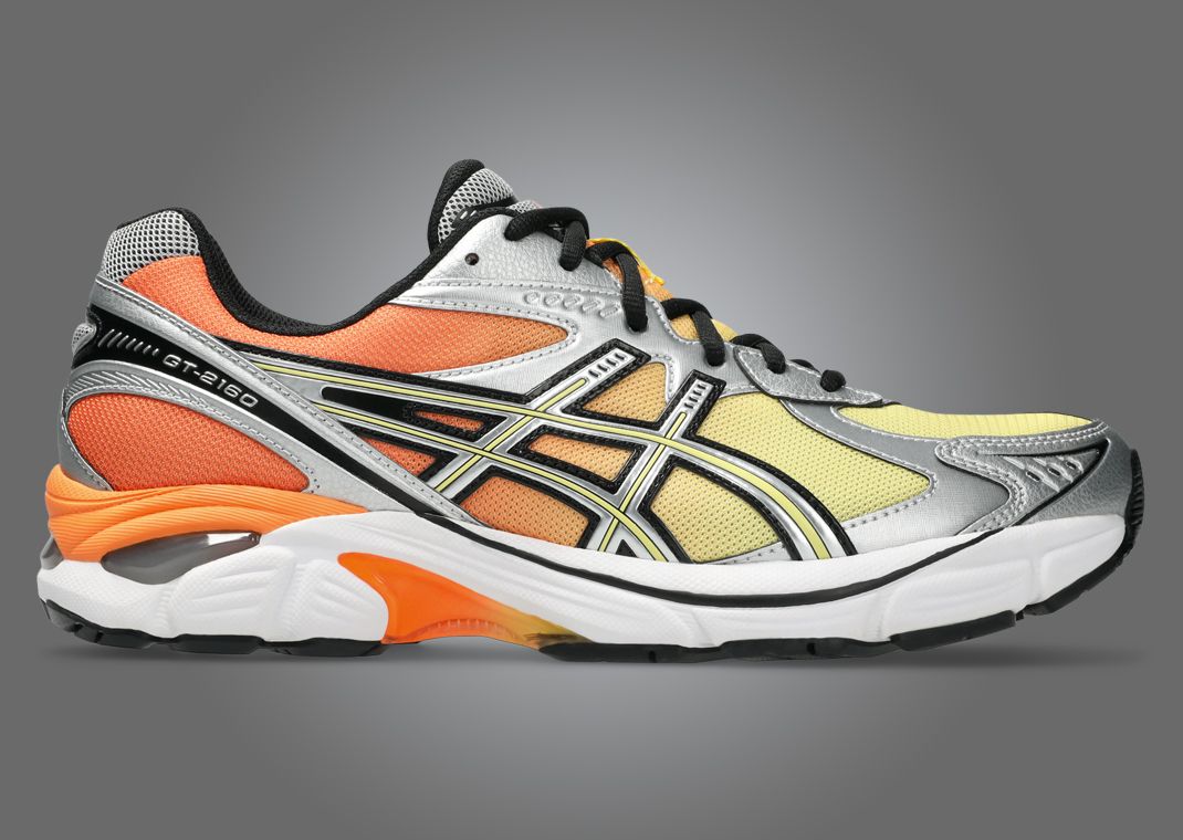 Asics GT-2160 Orange Silver Lateral