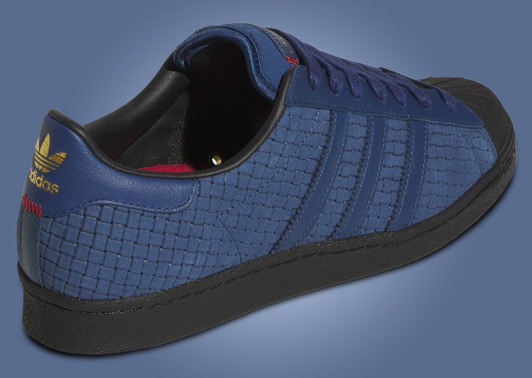 Arrow & Beast x adidas Superstar ADV Paris Heel Angle