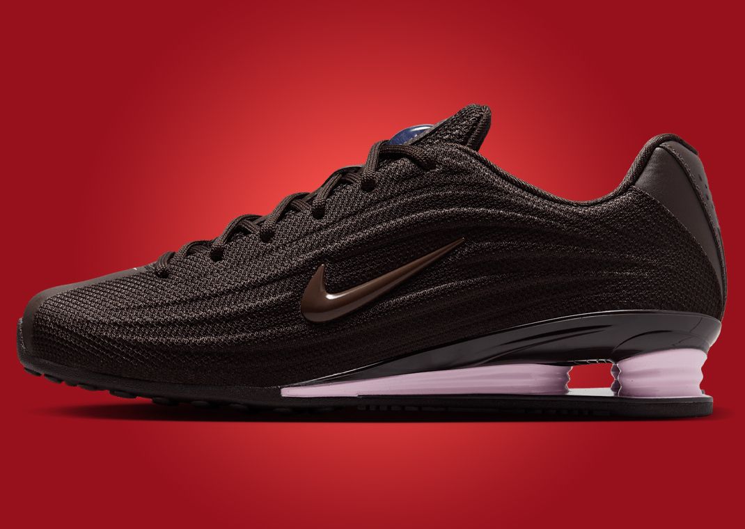 Nike Shox Z Velvet Brown Black Lateral