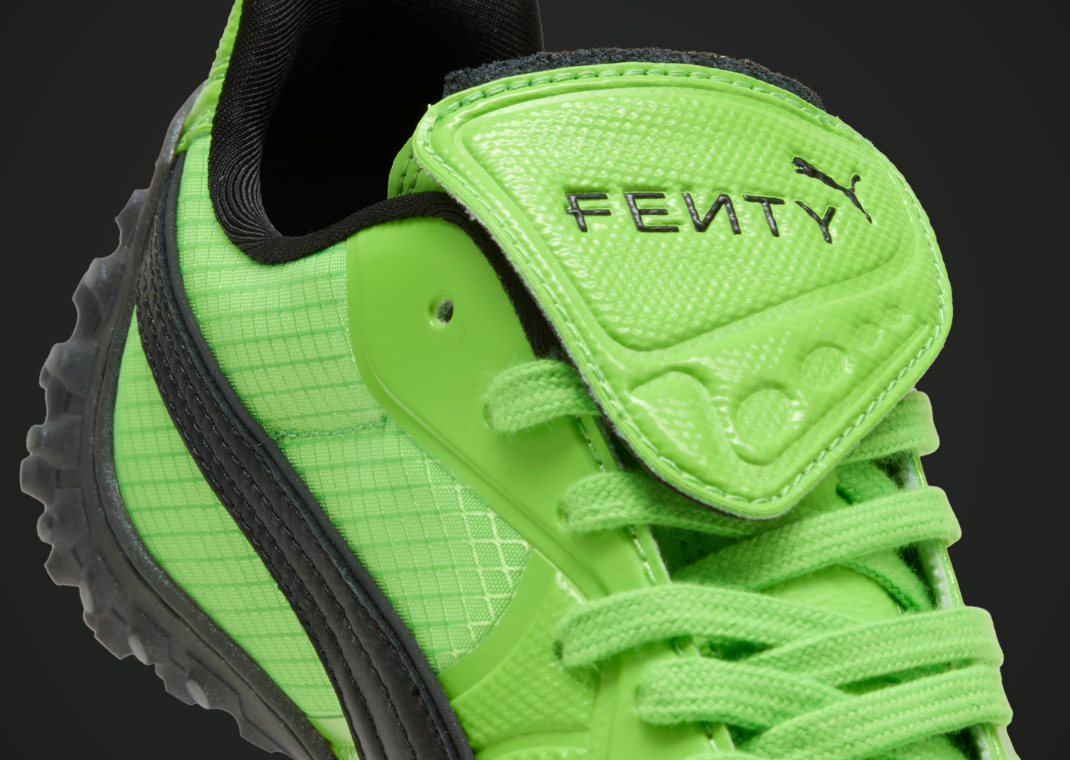 Fenty x Puma Avanti LS-X Green Black - Detail