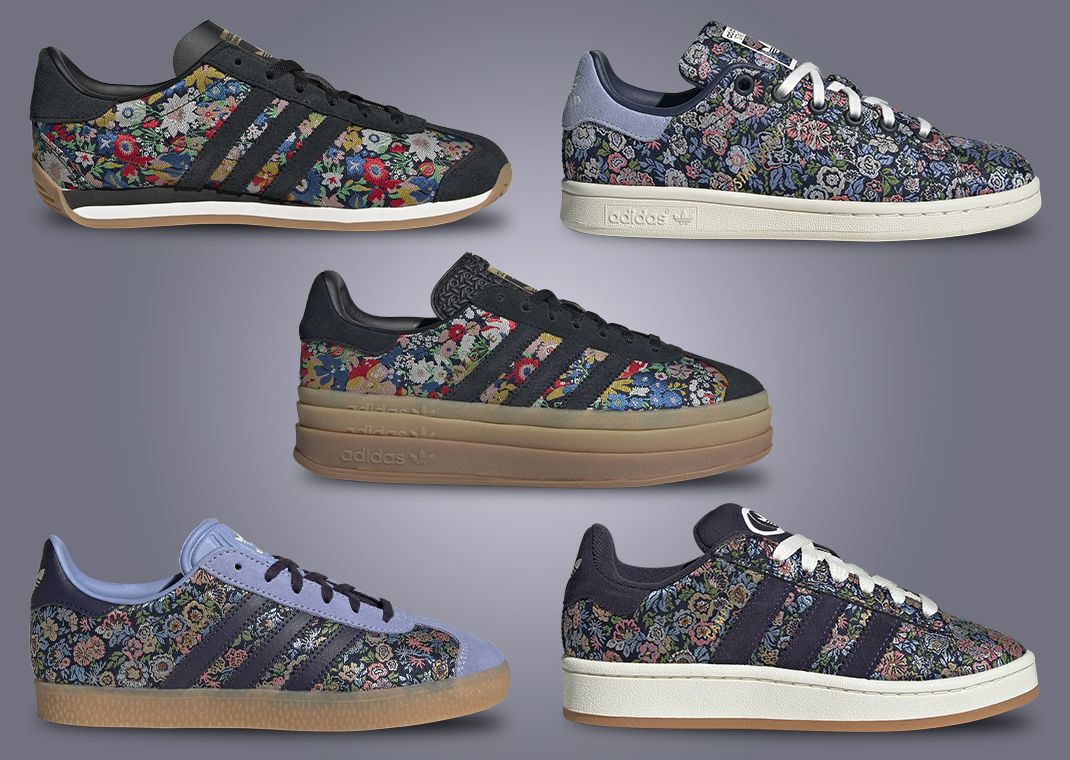 Liberty of London x adidas Collection