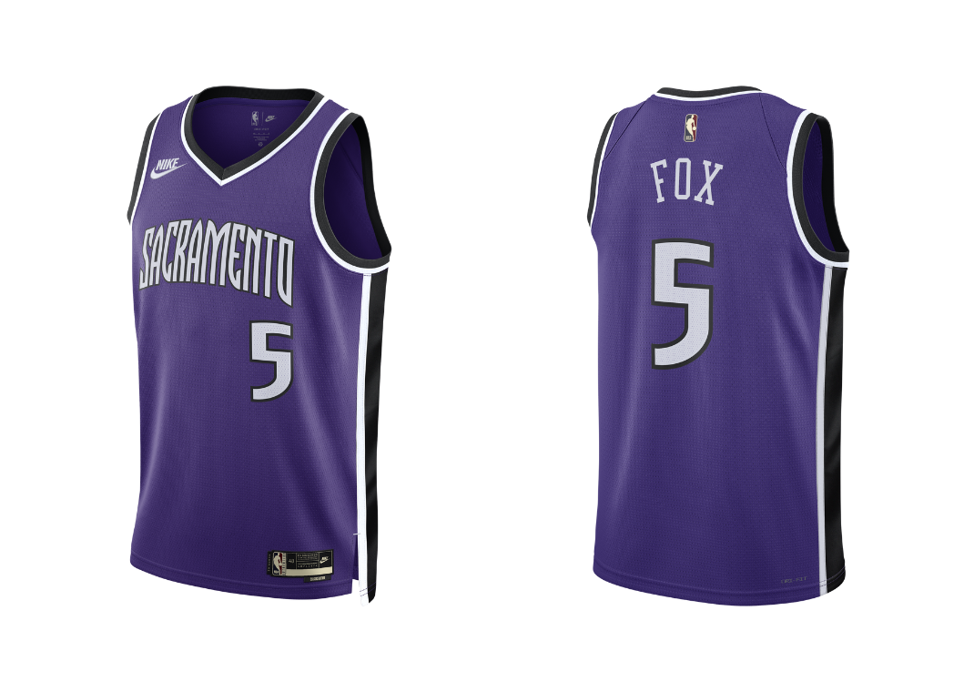 De'Aaron Fox Sacramento Kings 2024/25 Hardwood Classics Men's Nike Dri-FIT NBA Swingman Jersey