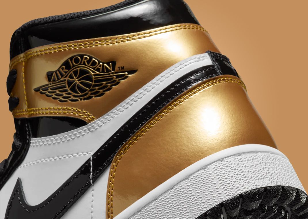 The Air Jordan 1 High Golf Patent Gold Toe Releases December