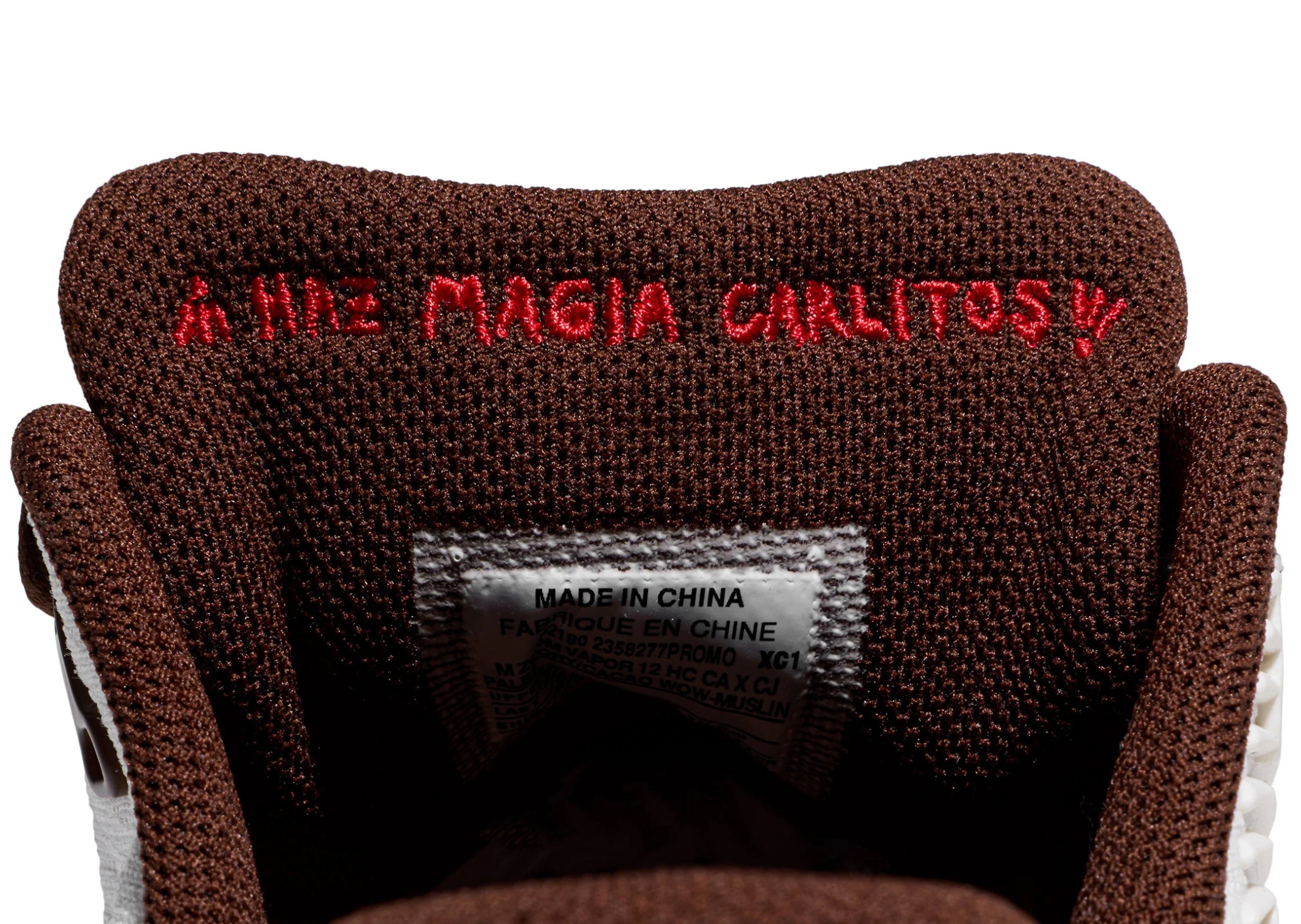 Travis Scott x Nike Zoom Vapor 12 HC Detail