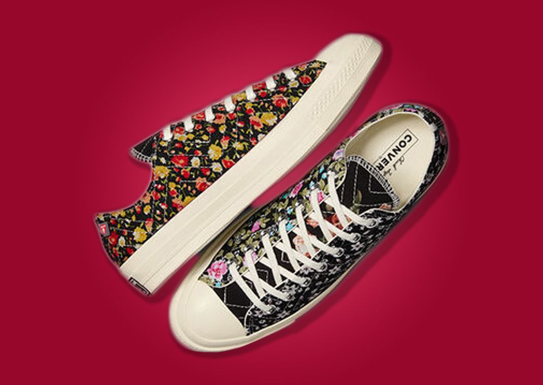 Beyond Retro x Converse Chuck 70 Ox Upcycled Canvas Lateral & Top