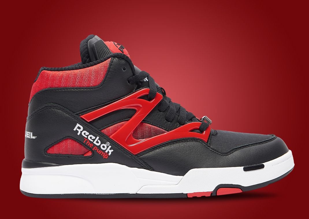 Anuel AA x Reebok Pump Omni Zone 2 Black Red