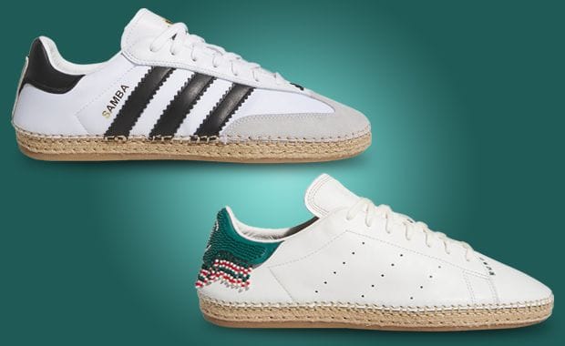CLOT is adding an Espadrille Sole to Two Classic adidas Silhouettes