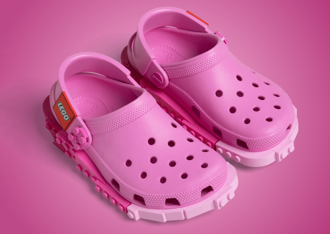 LEGO x Crocs Creativity Clog Pink (GS) - Angle