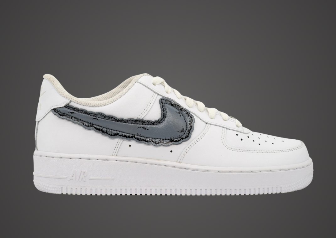 KAWS x Sky High Farm x Nike Air Force 1 Low White Lateral