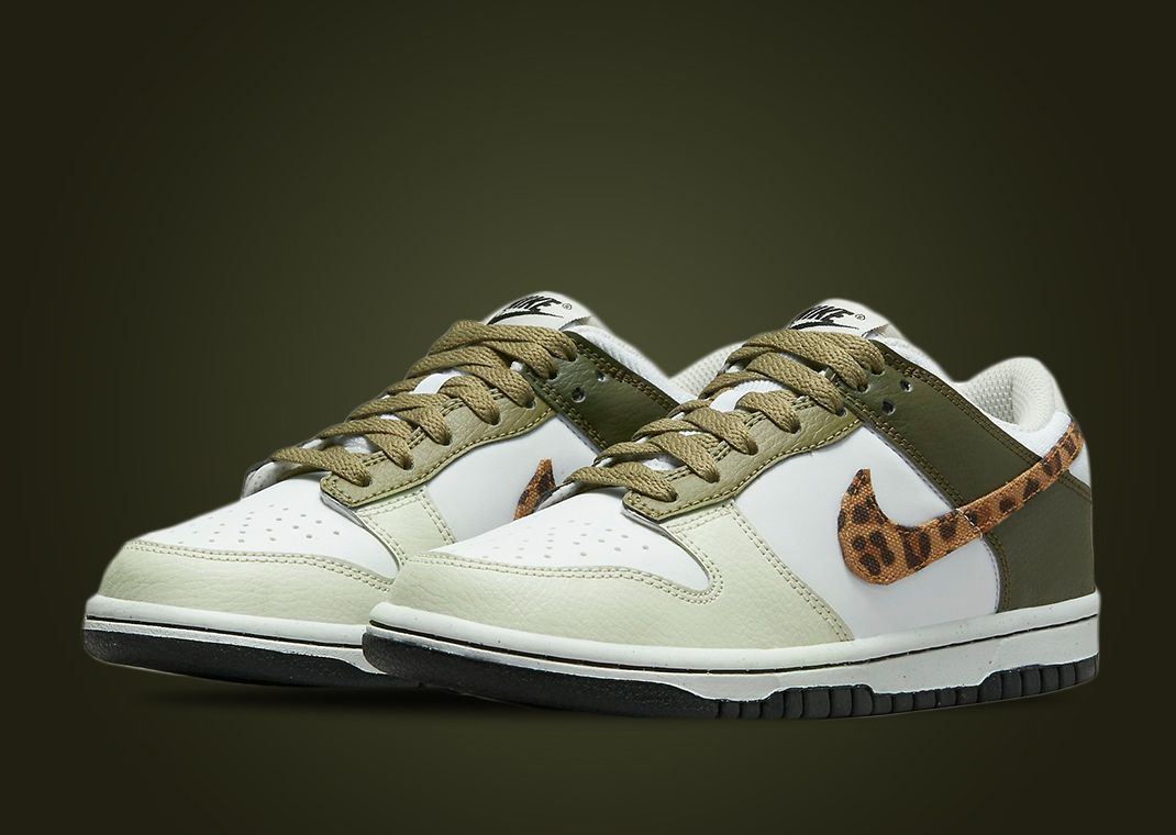 Nike Dunk Low Olive Leopard (GS)