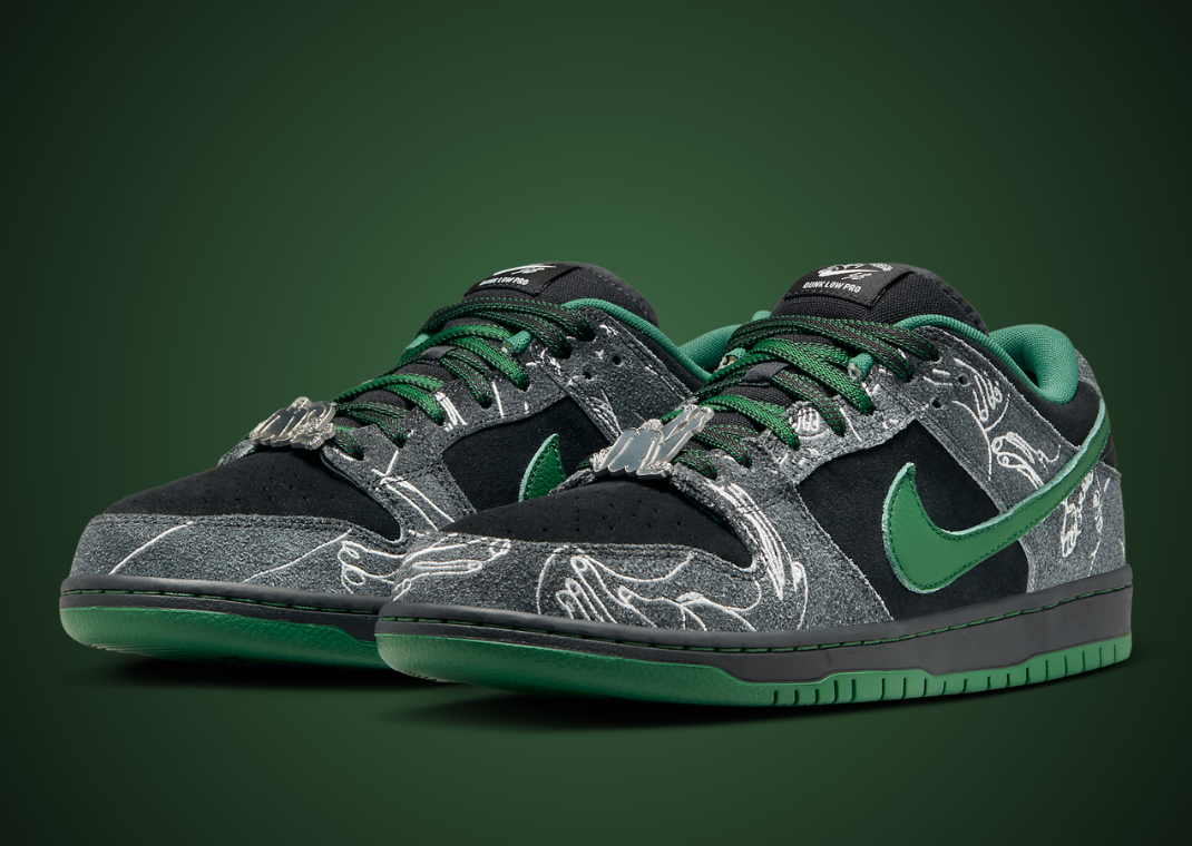 THERE Skateboards x Nike SB Dunk Low