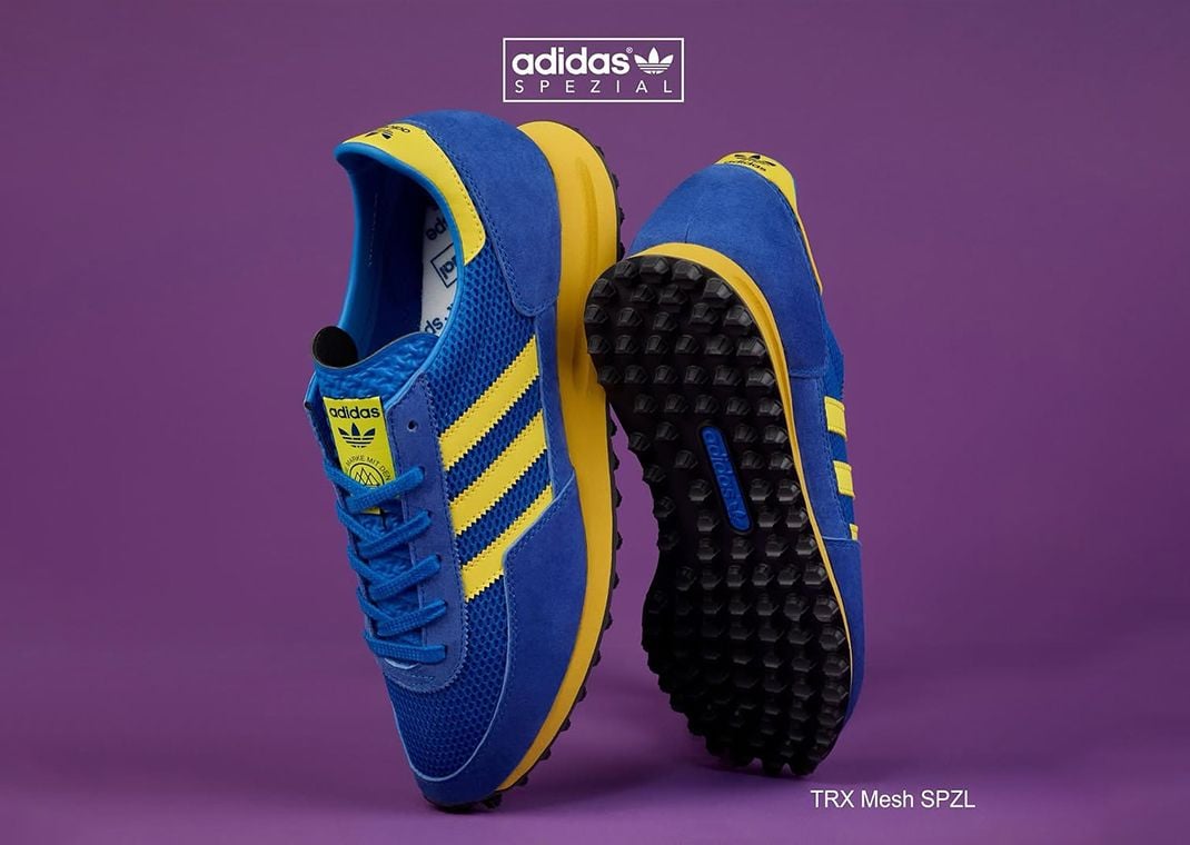 adidas TRX Mesh SPZL Hi-Res Blue Shock Yellow