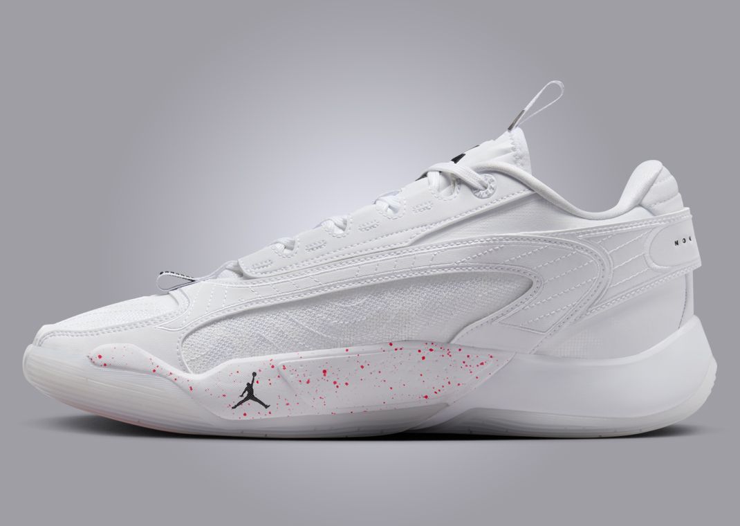 Jordan Luka 2 White Black Hyper Pink Medial