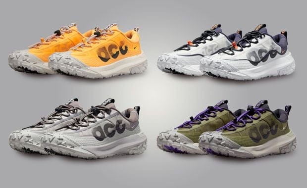 The Nike ACG Mountain Fly 2 "Light Iron Ore" and "Black Anthracite" Release July 21