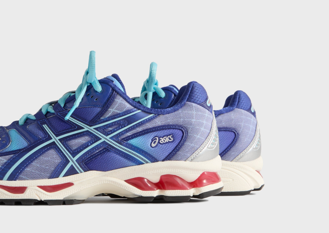Kith x Marvel vs. Capcom x Asics Gel-Nimbus 10.1 Mega Man Detail