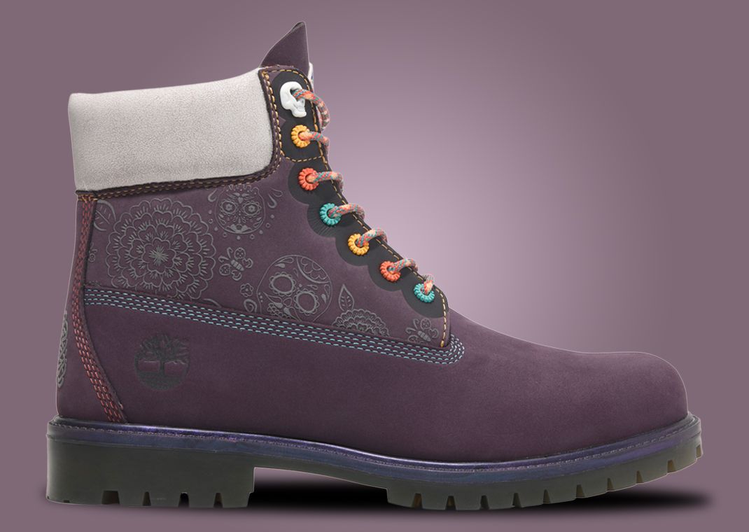 Timberland 6-Inch Waterproof Boot Día de Muertos Lateral