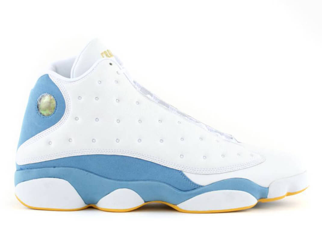 Air Jordan 13 Retro Denver Nuggets PE (image via 