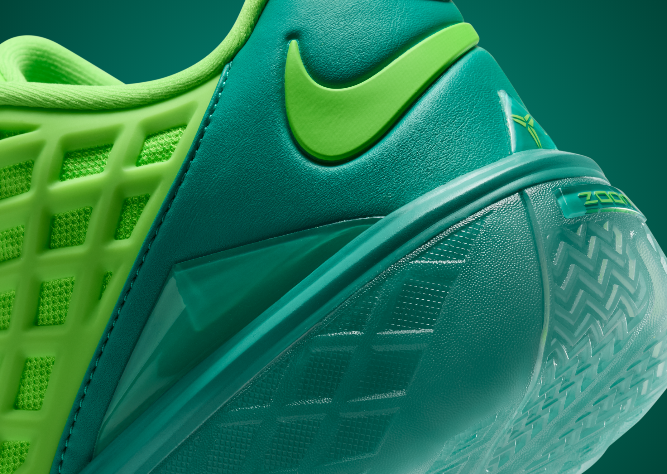 Nike Kobe 3 Low Protro Grinch - Heel Detail