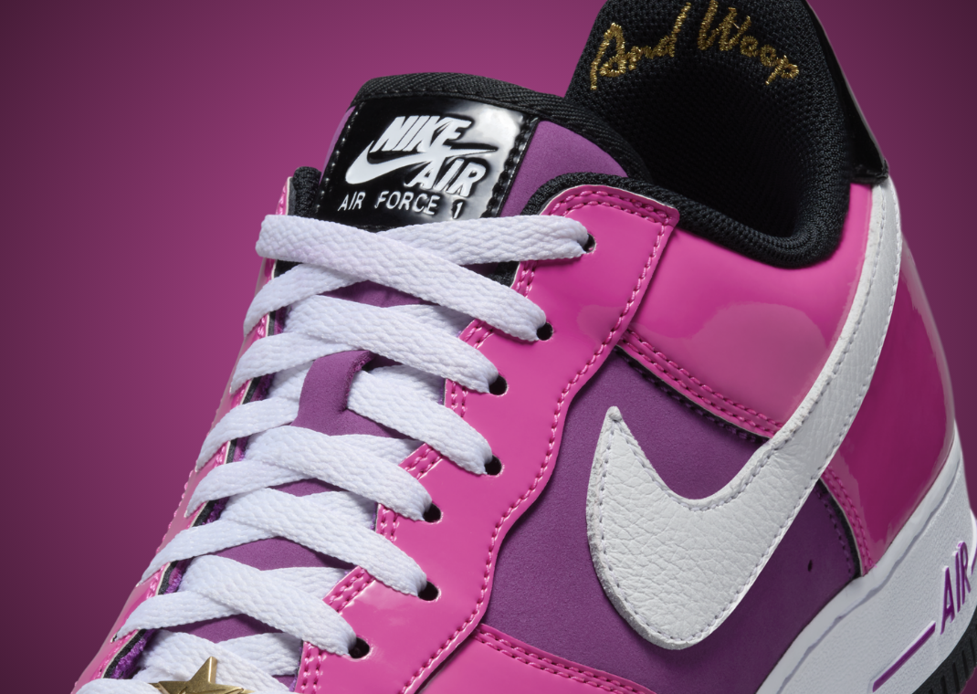 Nike Air Force 1 Low World Tour Las Vegas Midfoot Detail