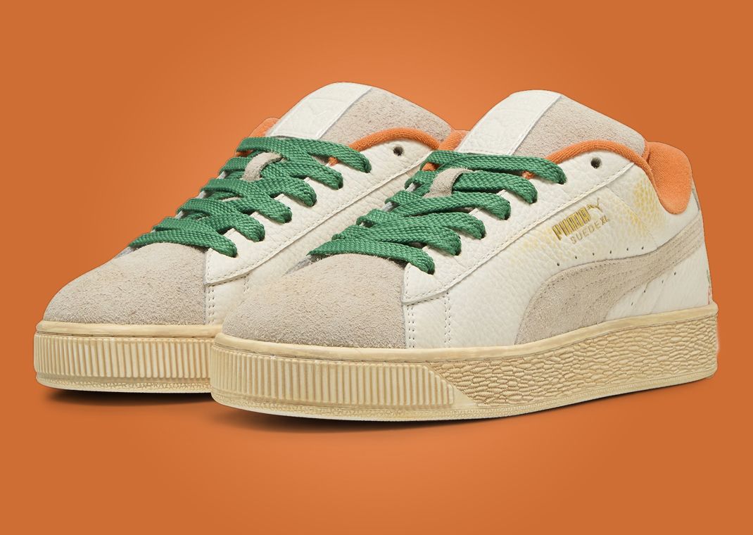 Carrots x Puma Suede XL Cream Angle