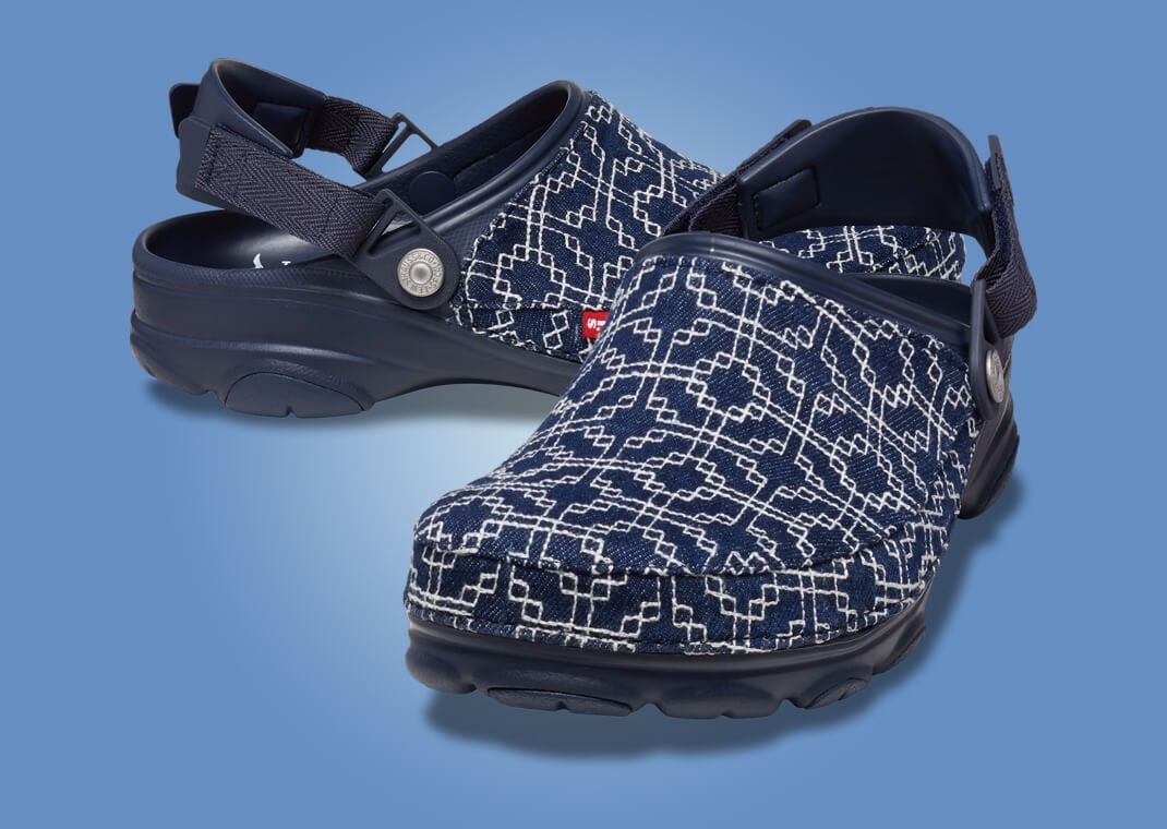 The Levi's x Crocs All-Terrain Clog Releases September 22