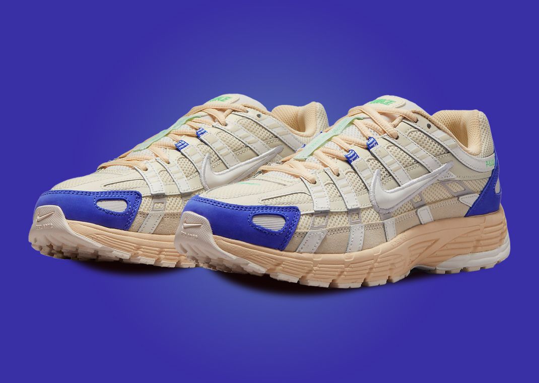 Nike P-6000 Coconut Milk Medium Blue