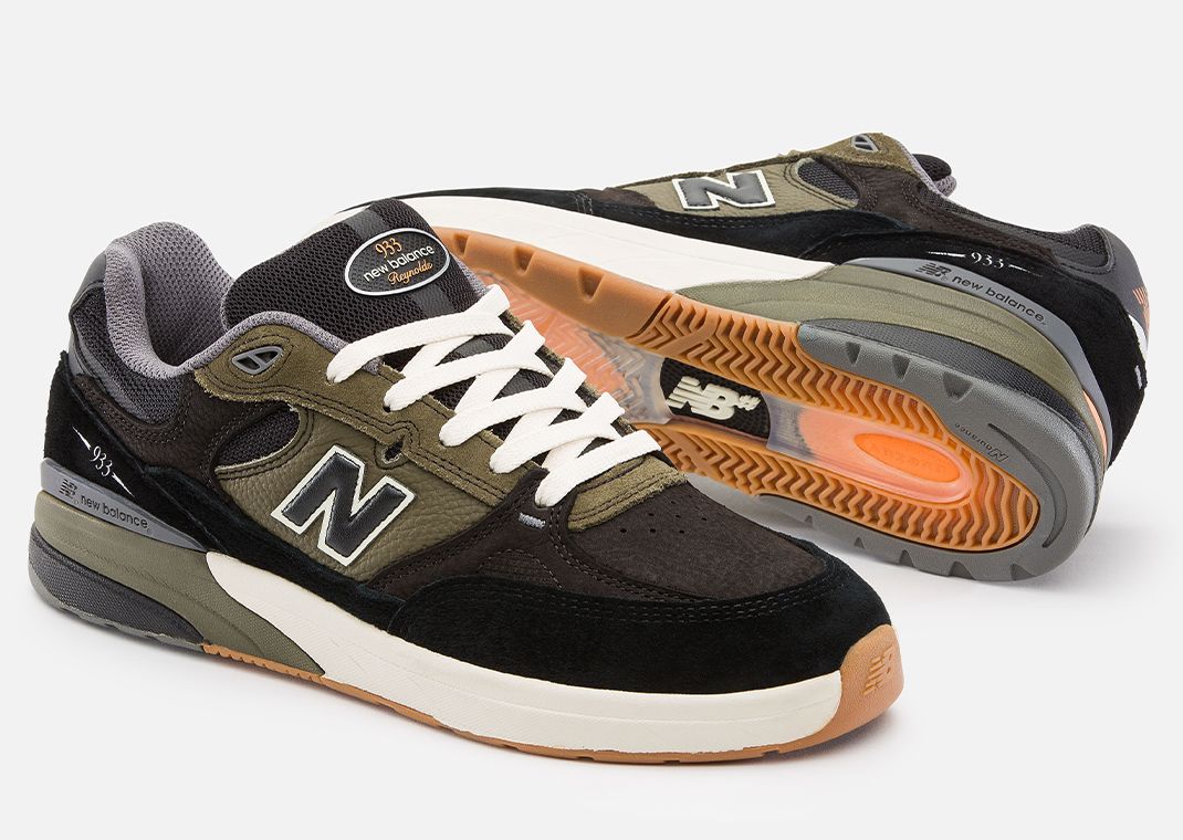 New Balance Numeric Andrew Reynolds 933 Black Olive