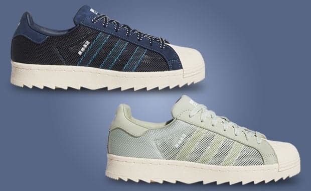 CLOT x adidas Superstar Breathe Night Indigo and Wonder White