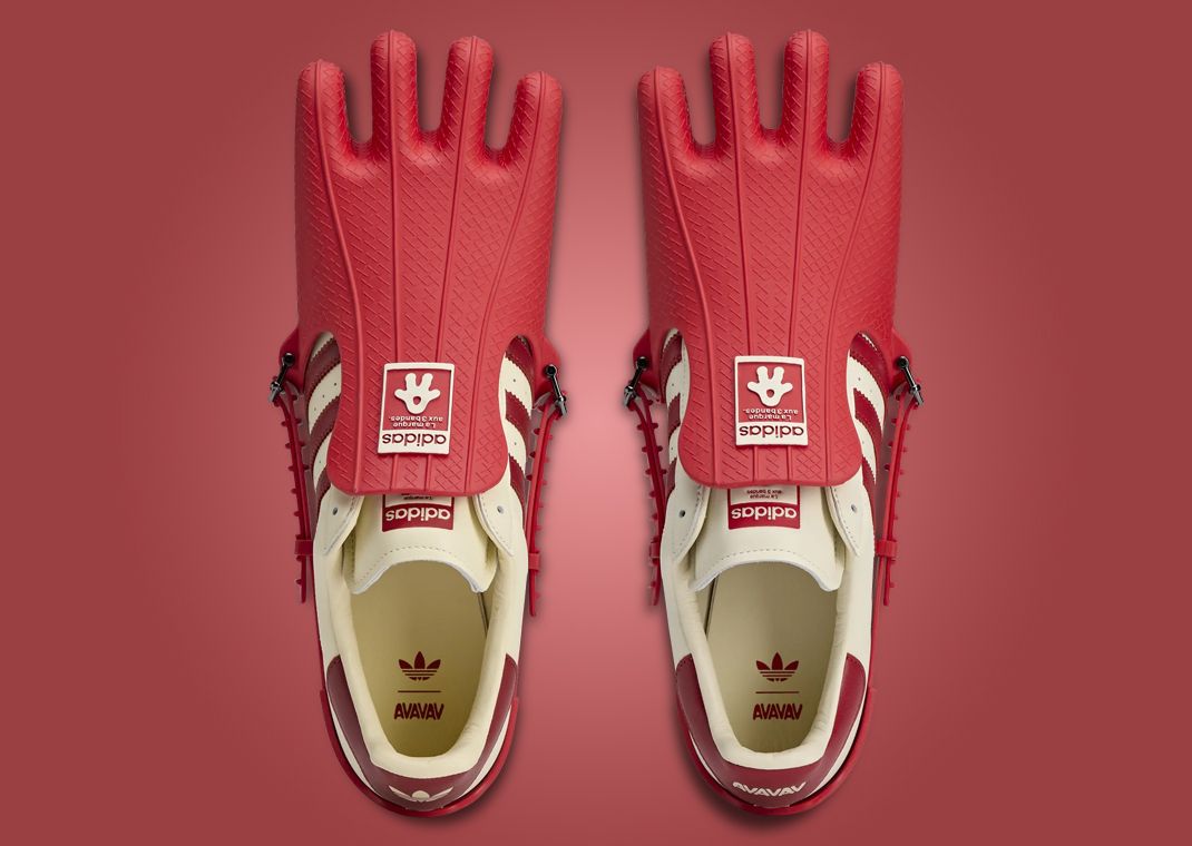 AVAVAV x adidas Superfinger Superstar Better Scarlet (W) Top