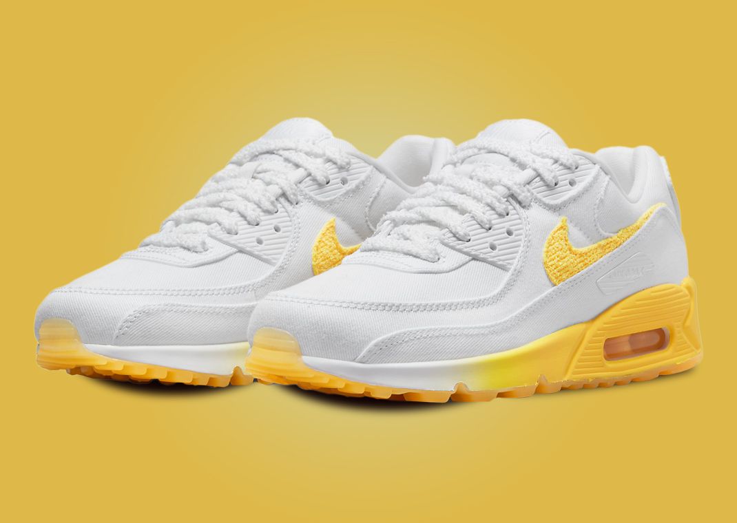 Nike Air Max 90 White Citron Pulse (W)