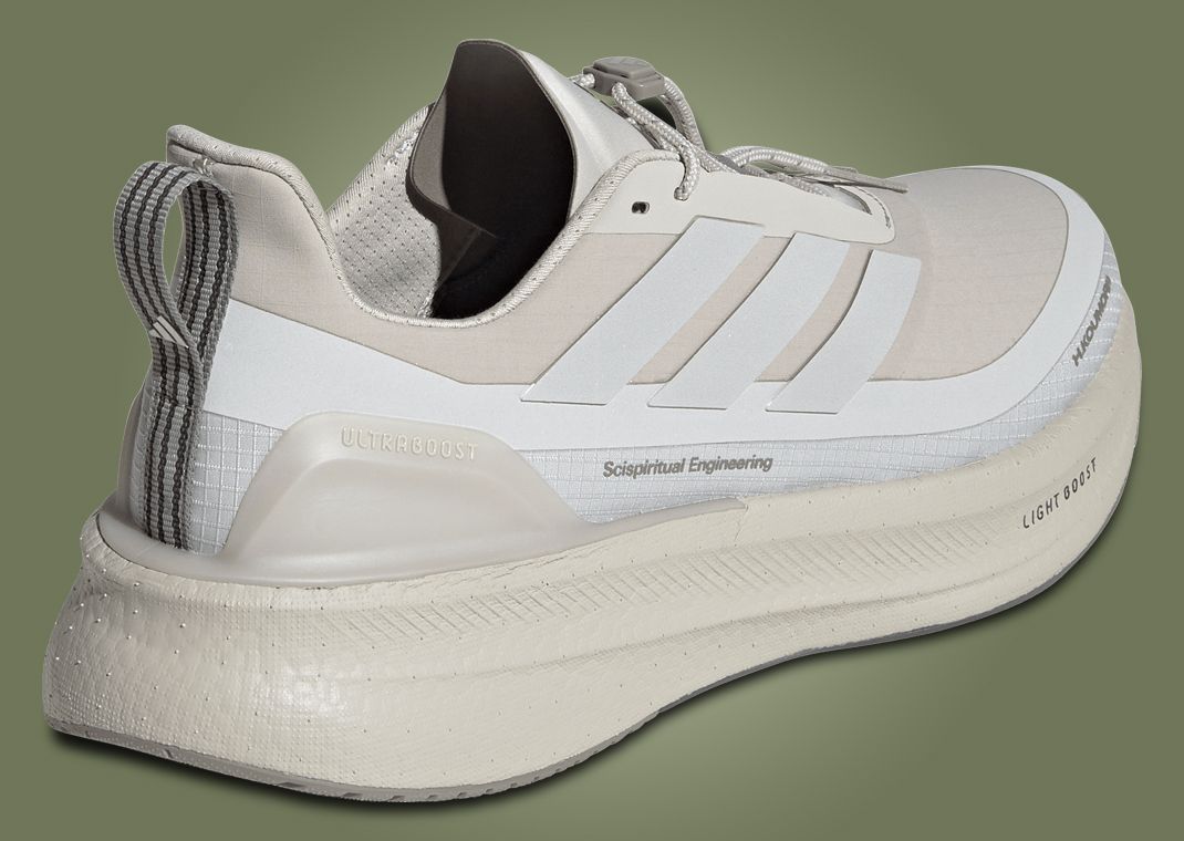 Hermanos Koumori x adidas Ultraboost 5 Wonder Aluminum Heel Angle