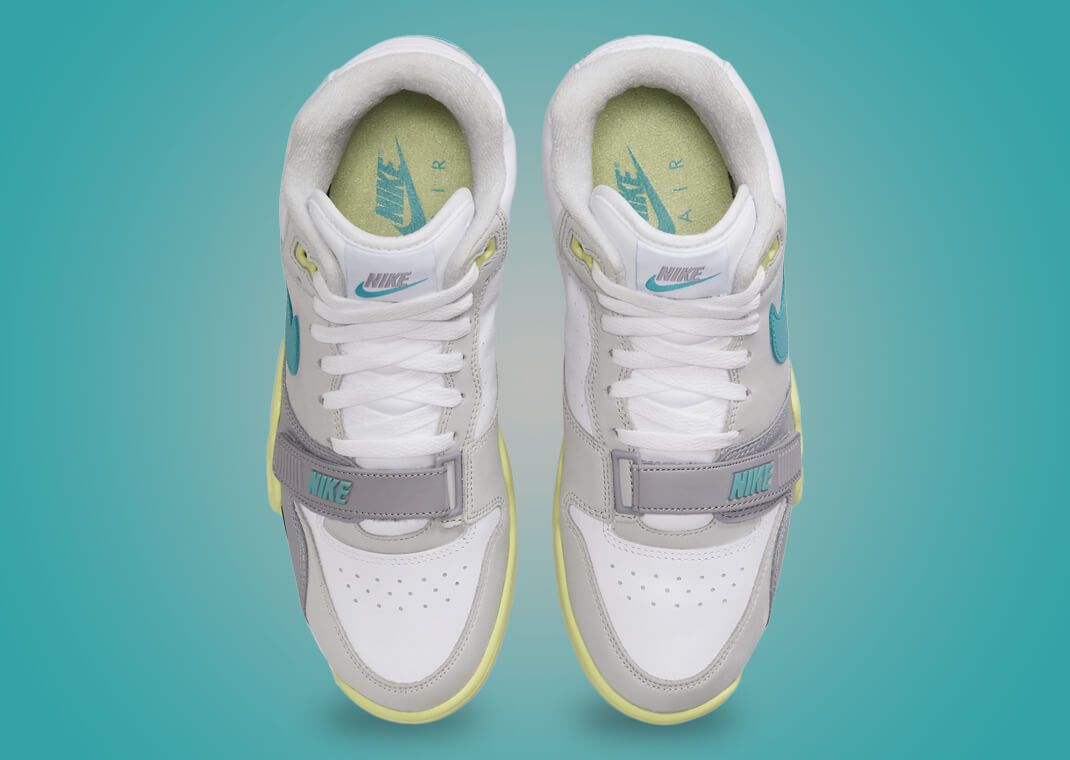 NIKE AIR TRAINER ホワイト/グレー/グリーン The Nike Air Trainer 1 is the Latest to Get a Citron Makeover