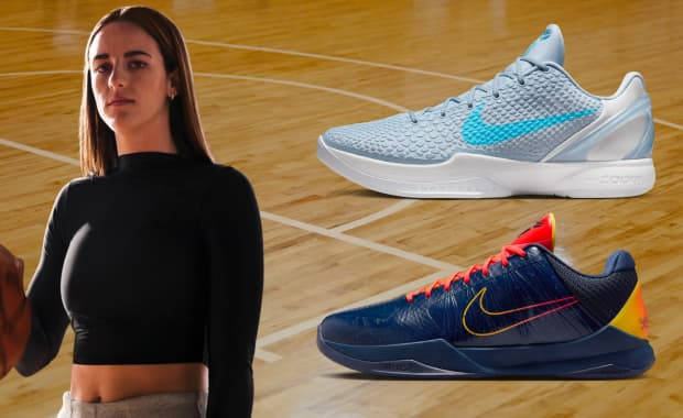 Caitlin Clark's Nike Kobe 6 Protro and Nike Kobe 5 Protro