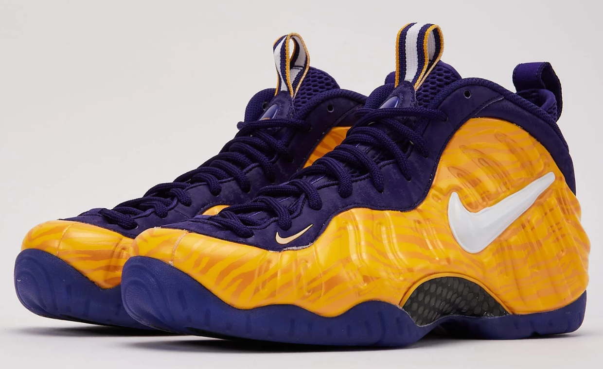 Geaux Tigers: LSU Gets a Nike Air Foamposite Pro with Stripes