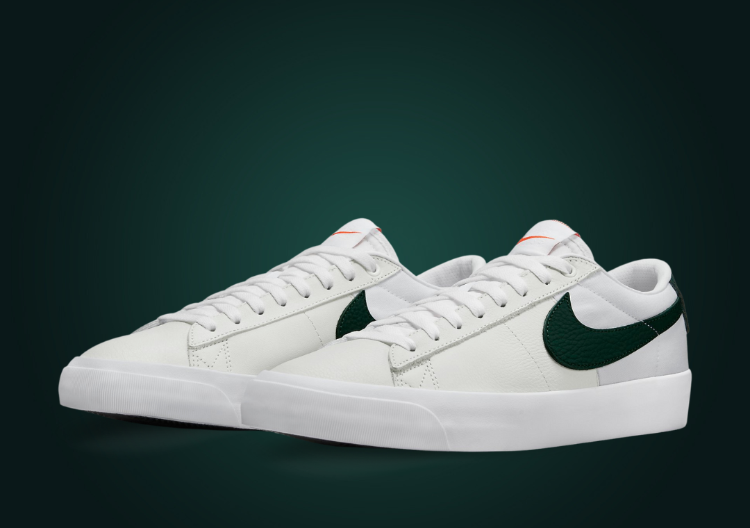 Nike SB Zoom Blazer Low GT Orange Label White Pro Green