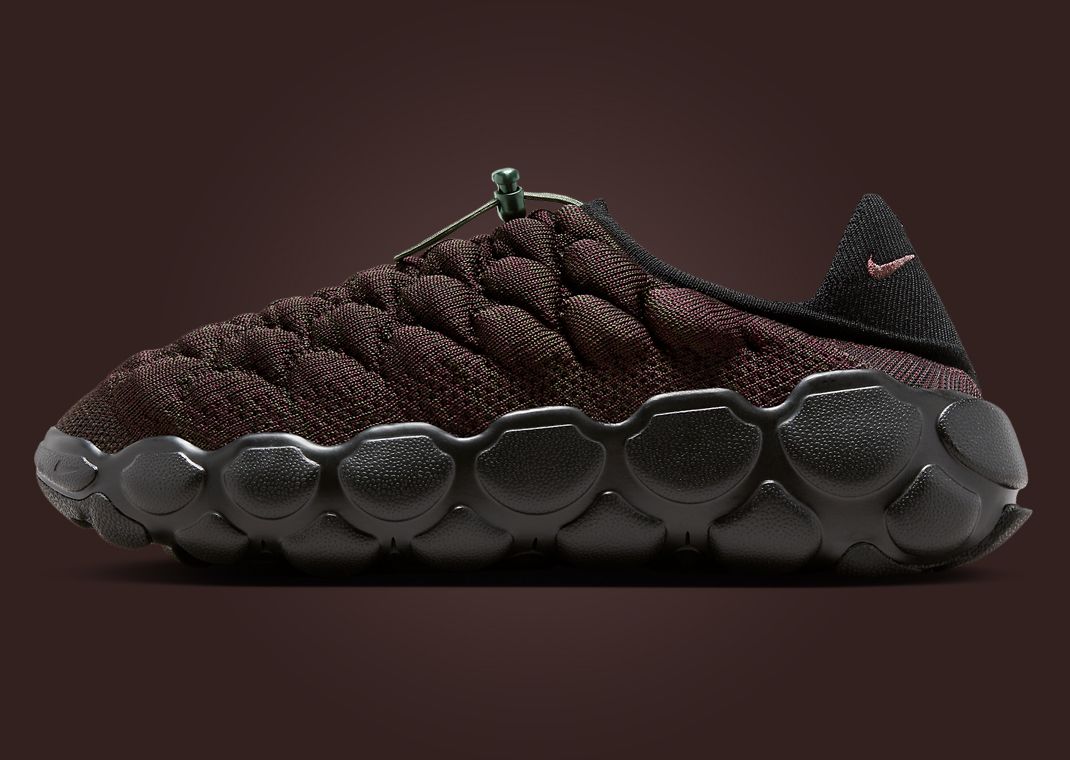 Nike Flyknit Haven Black Burgundy Crush (W) Lateral