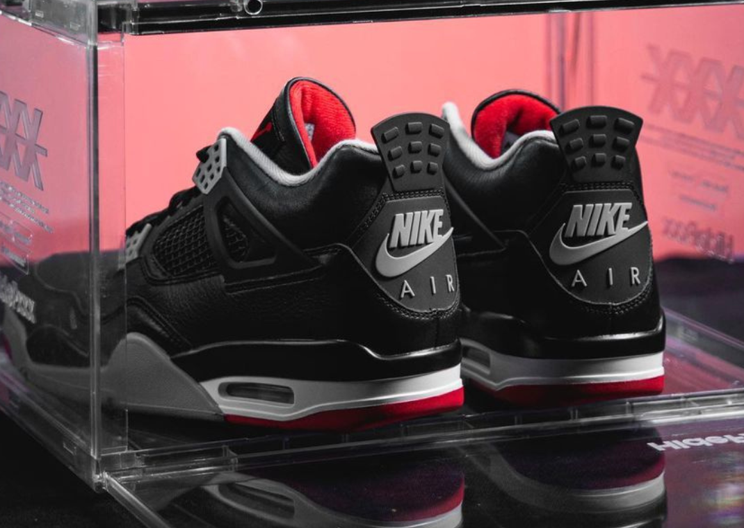 jordan 4 bred retail