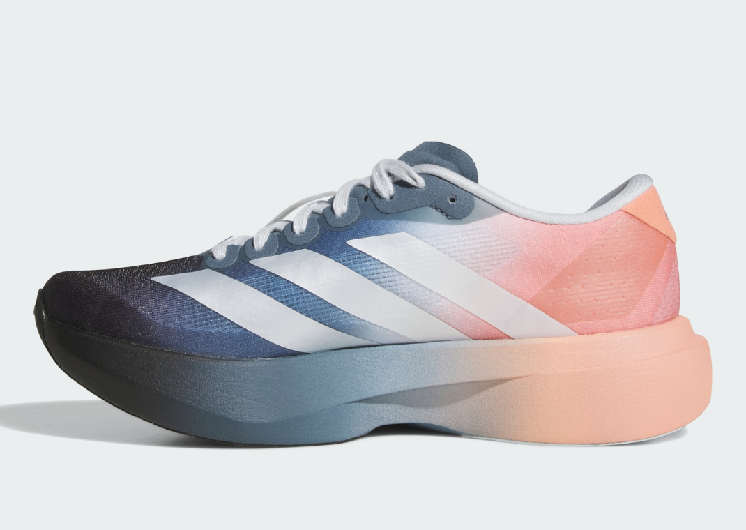 The Whitaker Group x adidas Adizero Evo SL Do Not Duplicate Dayglow Black Clay - Medial