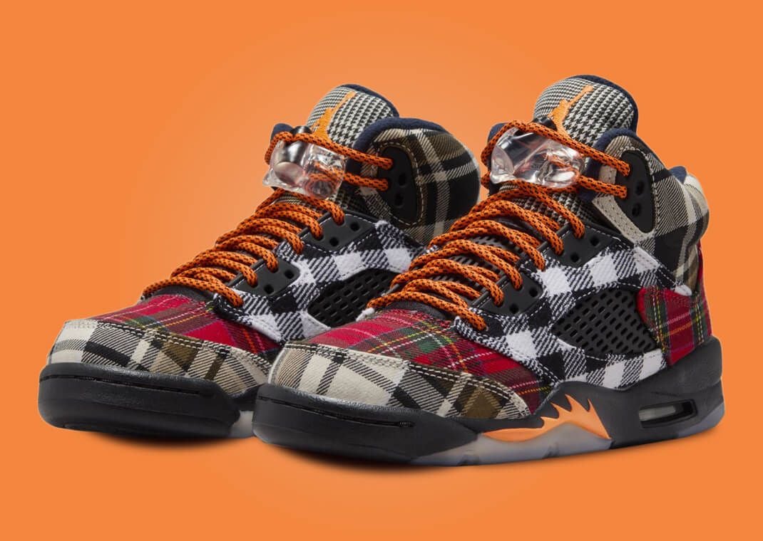 The Kids Exclusive Air Jordan 5 Retro Plaid Releases October 20