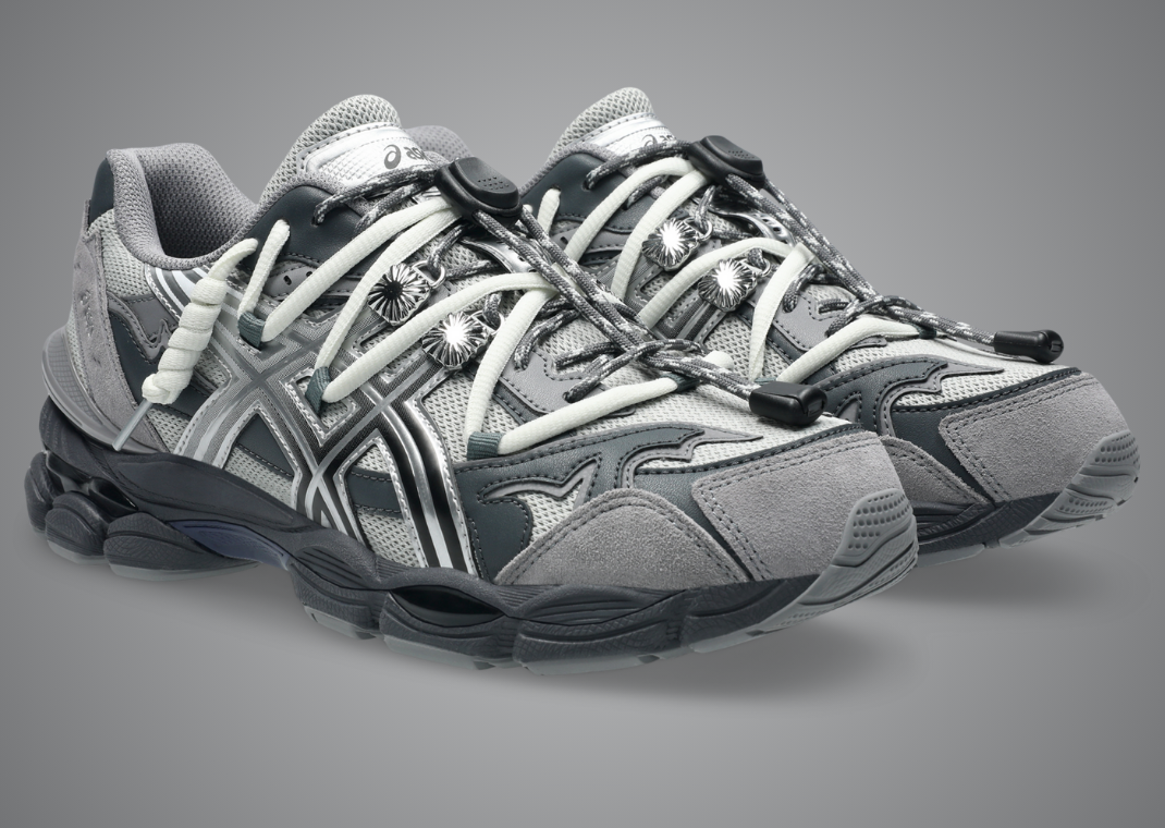 Toga Archives x Asics Gel-Cumulus 16 Grey Silver - Angle