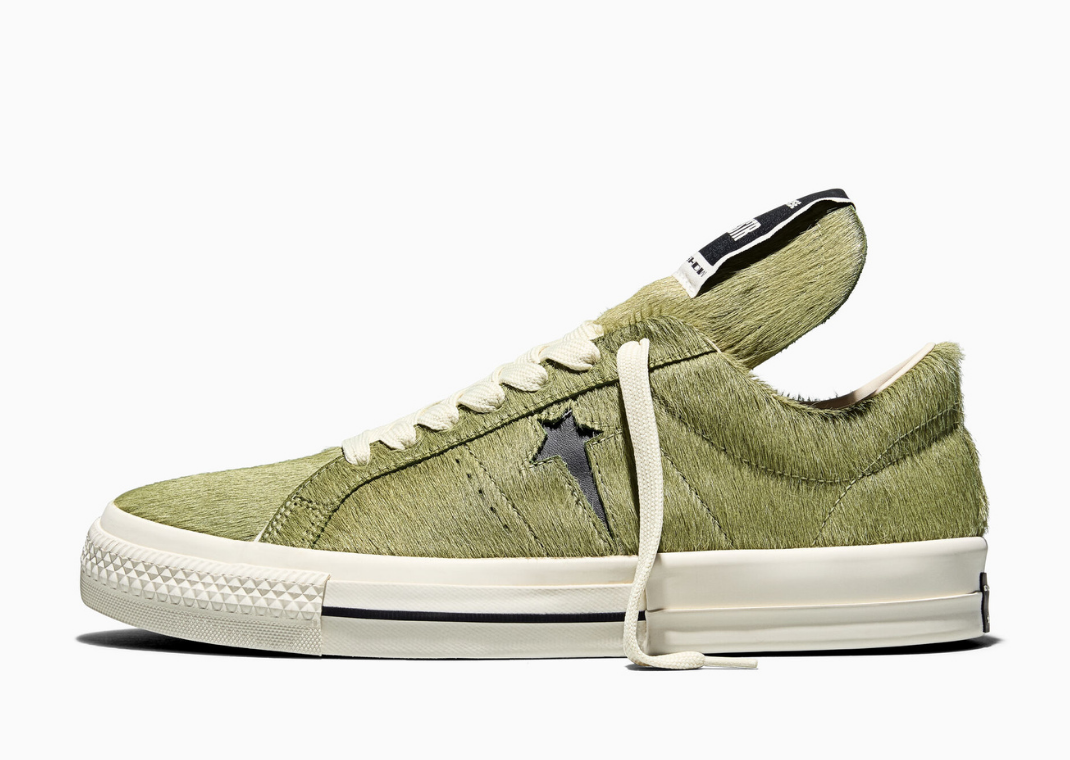 Rick Owens x Converse DRKSHDW One Star Pro Acid Black Lateral