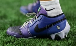 Mache Made Custom Voodoo Jordan 1 Cleats for Vikings WR Adam Thielen 