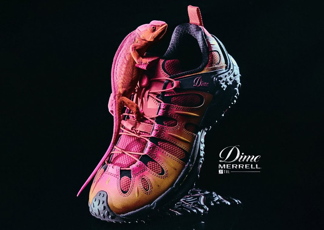 Dime and Merrell are Dropping Chameleon-Colored Hiking Boots